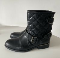 schwarze Bikerboots Gr. 36 Hessen - Dreieich Vorschau