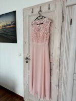 NEU ❤️ Abendkleid Kleid Hochzeit Brautkleid schlicht Gr. 44 rosa Sachsen - Freital Vorschau