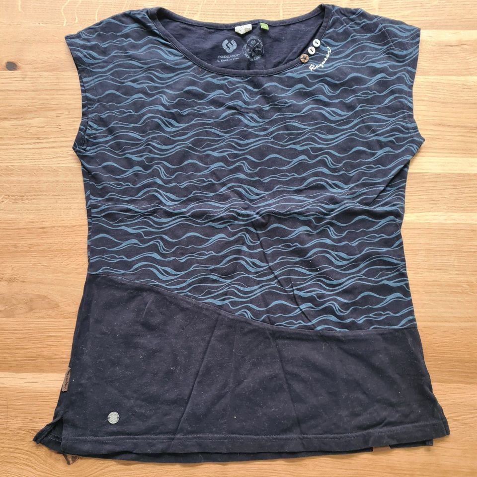 Ragwear Shirt Wellen Gr.S. neu vegan in Tönisvorst