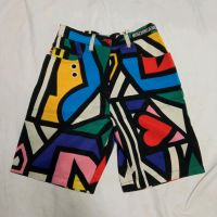 Moschino Jeans Vintage Shorts Bermudas Gr.28 Rips  Bunt München - Au-Haidhausen Vorschau