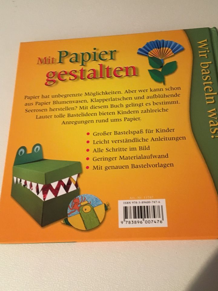 Bastelbuch - mit Papier gestalten in Sontheim