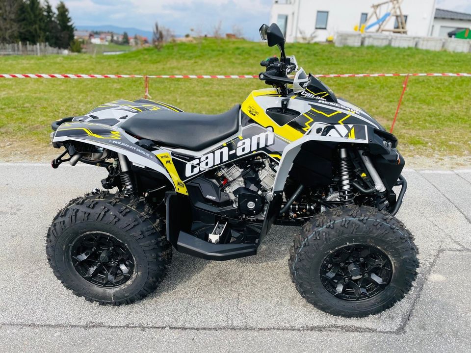 +++ CAN AM Renegade 650 "Hauseigenes Sondermodell" ATV BRP +++ in Eging am See