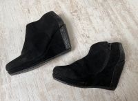 Görtz ‼️ schicke Keilabsatz Wedges / Ankle Boots 41 Schwarz Hessen - Rodenbach Vorschau