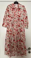 Zara Hemdblusenkleid Blumen Kleid XS S 36 rot creme München - Thalk.Obersendl.-Forsten-Fürstenr.-Solln Vorschau