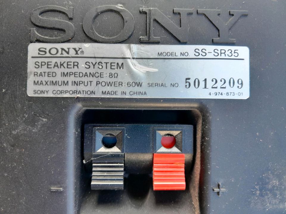 Sony Lautsprecher SS-SR35 in Steinfeld