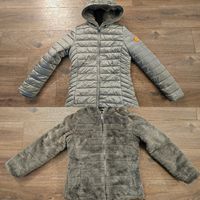 Reitjacke Springstar Gr. S Winterjacke grau mit Fell Jacke Niedersachsen - Stade Vorschau