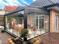 Glasschiebewand Kaltwintergarten Terrasse 10mm ESG 2m-6m möglich Nordrhein-Westfalen - Rheine Vorschau