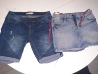 2 Jeanshosen kurz blau für Frauen Größe M Bayern - Bobingen Vorschau