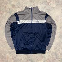 Adidas Vintage Track Jacke marineblau/grau| Size S Hessen - Steinau an der Straße Vorschau