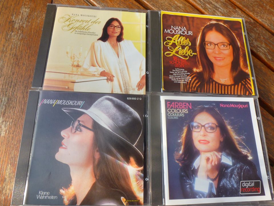 Nana Mouskouri  6 x auf CD in Olching