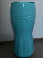 Coca Cola Glas hellblau Hessen - Rosbach (v d Höhe) Vorschau