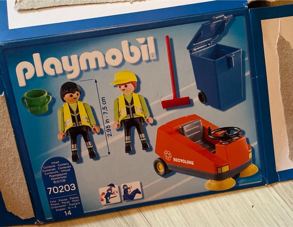 Playmobil 70103 Kehrmaschine in Linsengericht