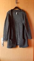 WIE NEU schwarz melierte Long Strickjacke Strickmantel Jacke Bayern - Konradsreuth Vorschau