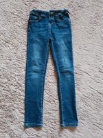 Jeans Skinny Bund verstellbar Gr. 134 Baden-Württemberg - Bad Rappenau Vorschau