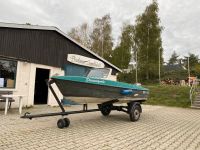 Motorboot Ibis 2 mit 25PS-Motor und Hafentrailer Sachsen - Bautzen Vorschau