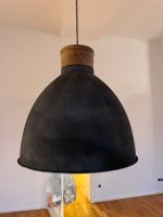 Lampe Industrial Look Grau Metall und Holz Hamburg Barmbek - Hamburg Barmbek-Nord Vorschau