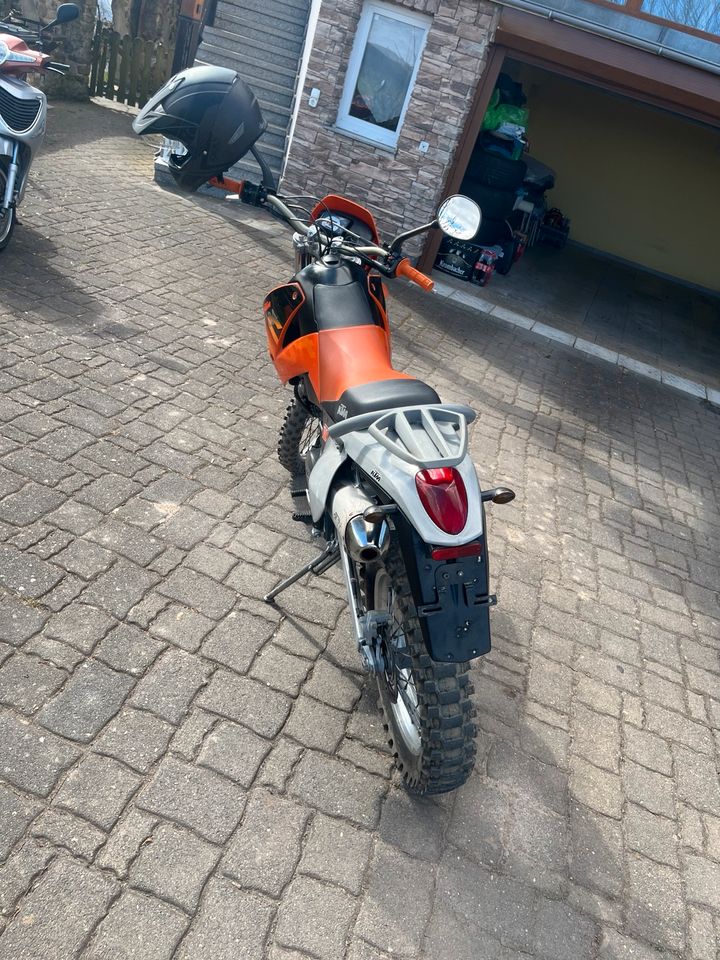 KTM 640 LC4 Enduro Motorrad mit E - Start und neuem TÜV in Eisenberg