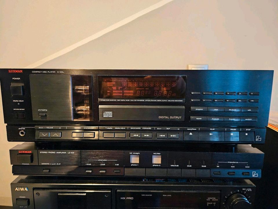 Luxman, AIWA, Yamaha, JVC, Phillips Verstärker, Deck, CD-Player in Saarbrücken