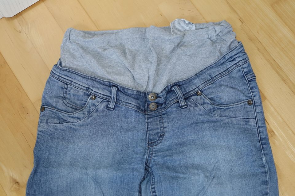 Gr. 38 40 : 5 Umstandshosen Jeans H&M C&A Christoff  blau je in Rosengarten