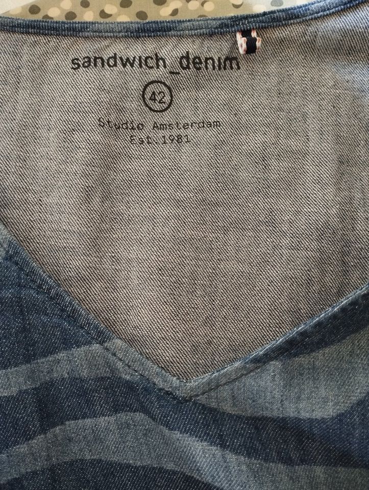 Jeanskleid, sandwich, Größe 42 in Menden