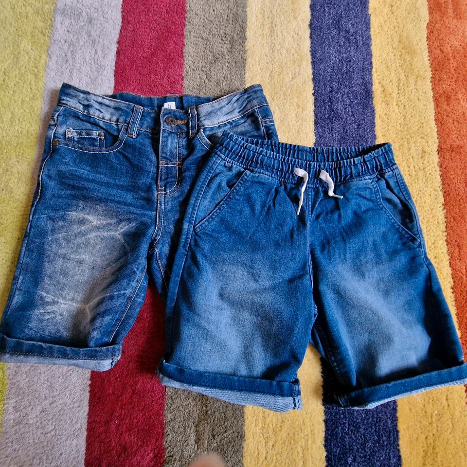 H&M ☆ Yigga  Jeanshose Gr. 140 ☆ Shorts kurze Hose in Braunschweig