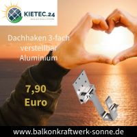 Photovoltaik Solar Unterkonstruktion PV Dachhaken Aluminium 3-fach verstellbar Baden-Württemberg - Eberstadt Vorschau