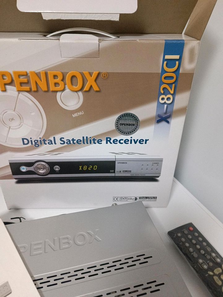 Openbox digital Receiver 820CI OVP in Wallmerod