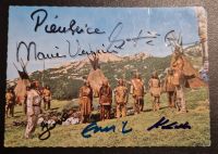 Autogramm Winnetou alte Karte Cast 6x Signiert Pierre Brice ua Berlin - Mitte Vorschau