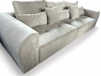 ‼️ Rabatt 63%‼️XXL Samtstoff Beige Elegant 3sitzer BigSofa couch Sachsen-Anhalt - Stendal Vorschau