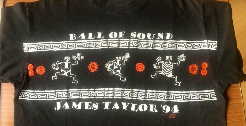 Shirt 1994 Original James Taylor Tour Ball Sound  Vintage Band L in Rodalben