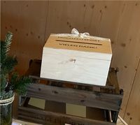 Box für Hochzeitspost Kartenbox Holz mit Schloss Baden-Württemberg - Jettingen Vorschau