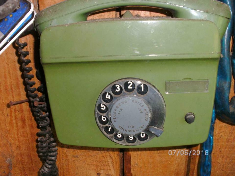 vintage telephonanlage w 1/5mit apparaten funktionsfähig von 1957 in Ravensburg