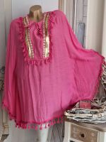 Tunika Bluse 38 40 42 44 Überwurf weite Ärmel pink Italy NEU Nordrhein-Westfalen - Mönchengladbach Vorschau