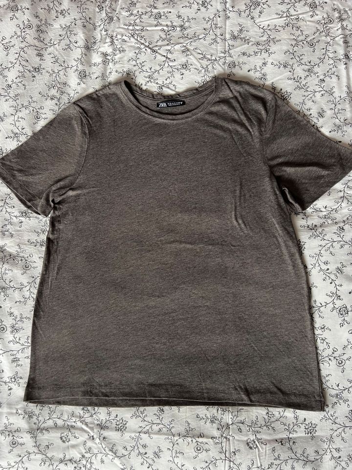 Zara T-Shirt grau in Frielendorf