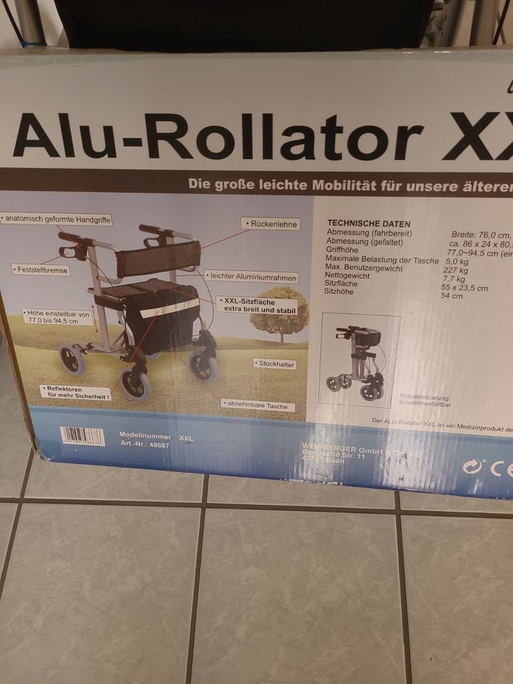 Rollator XXL in Eichenbühl