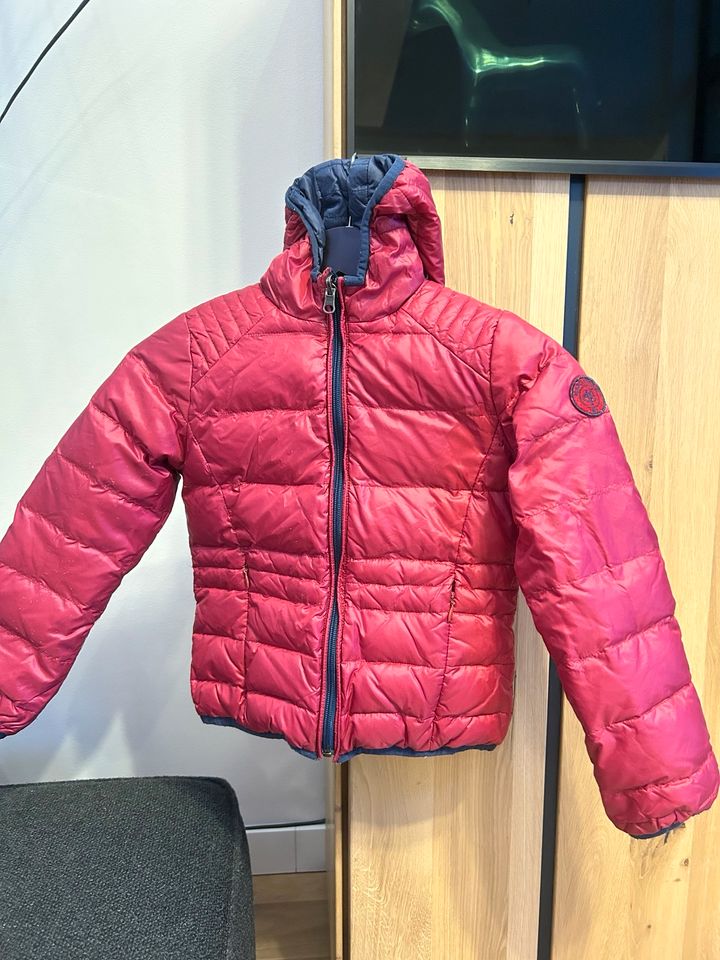 MARCO POLO Winterjacke Wendefunktion Jungen/Mädchen Blau/Rot in Jockgrim