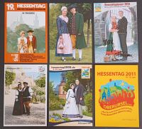 6 verschiedene Ansichtskarten vom Hessentag Hessen - Bad Vilbel Vorschau