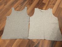 H&M Pepperts 2 Unterhemden grau 122/128 Unterwäsche Tanktop❤️TOP Duisburg - Rheinhausen Vorschau