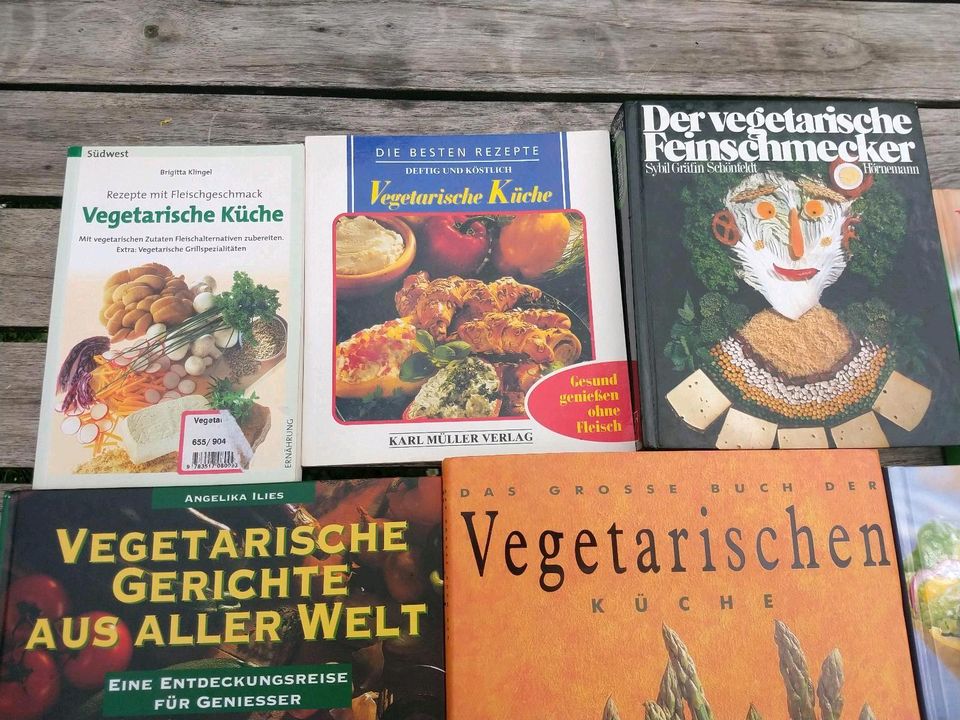 9 Kochbücher Vegetarisch + gesunde Trennkost Küche in Elsdorf