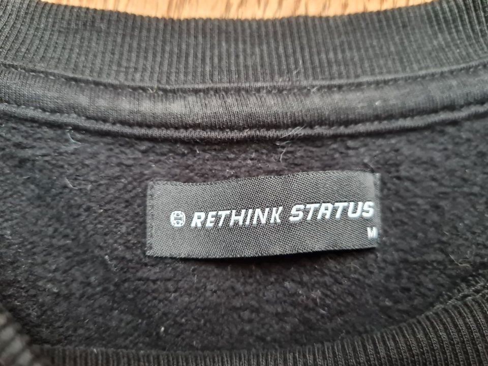 RETHINK STATUS Sweatshirt Pullover Pulli Größe M Pantherkopfaufdr in Bielefeld