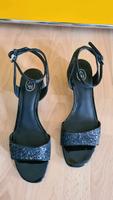 ASH Sandalen hoch, schwarz Glitzer, Gr. 41 -wie neu- Niedersachsen - Braunschweig Vorschau