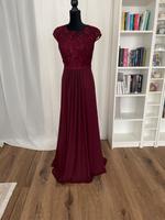 Abendkleid Ballkleid weinrot 42 neu mit Pailletten Baden-Württemberg - Nürtingen Vorschau