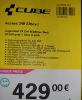 Cube 24 Zoll Sachsen - Hohenstein-Ernstthal Vorschau