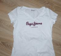 Pepe Jeans T-Shirt weiß Gr. L top Brandenburg - Wandlitz Vorschau