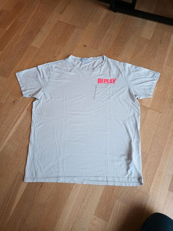 Replay T-Shirt, Gr. L in Ense