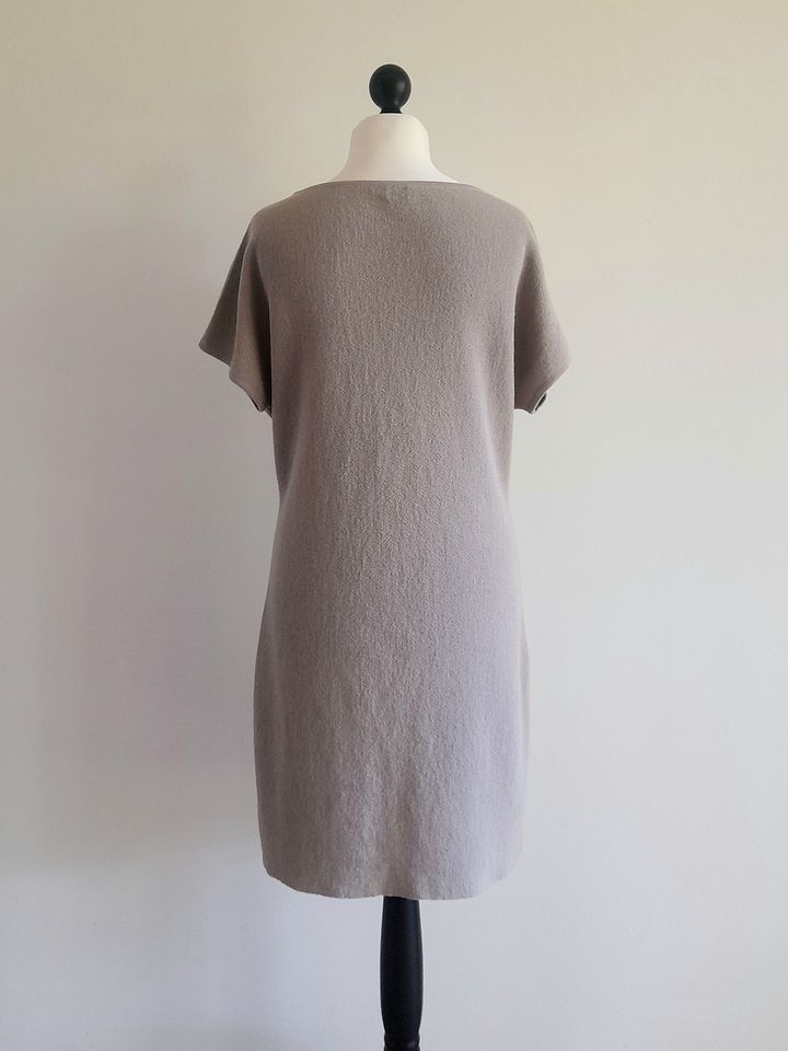 Hess Natur • Strickkleid • 42 • Beige-Grau • 100% Alpaka in Hamburg