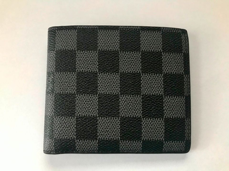 Louis Vuitton Multiple Geldbörse Damier Graphite Canvas in Herne