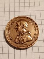Religiöse Medaille, 1900, Papst Leo XIII, Christus, sehr gut erh. Hessen - Lauterbach (Hessen) Vorschau