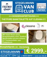 CLESANA C1 SPEZIALUMBAU VON THETFORD BANKTOILETTE  ALL INCLUSIVE Nordrhein-Westfalen - Lage Vorschau