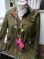 Jacke Parka Zara Volant peplum boho Ibiza hippi Köln - Marienburg Vorschau
